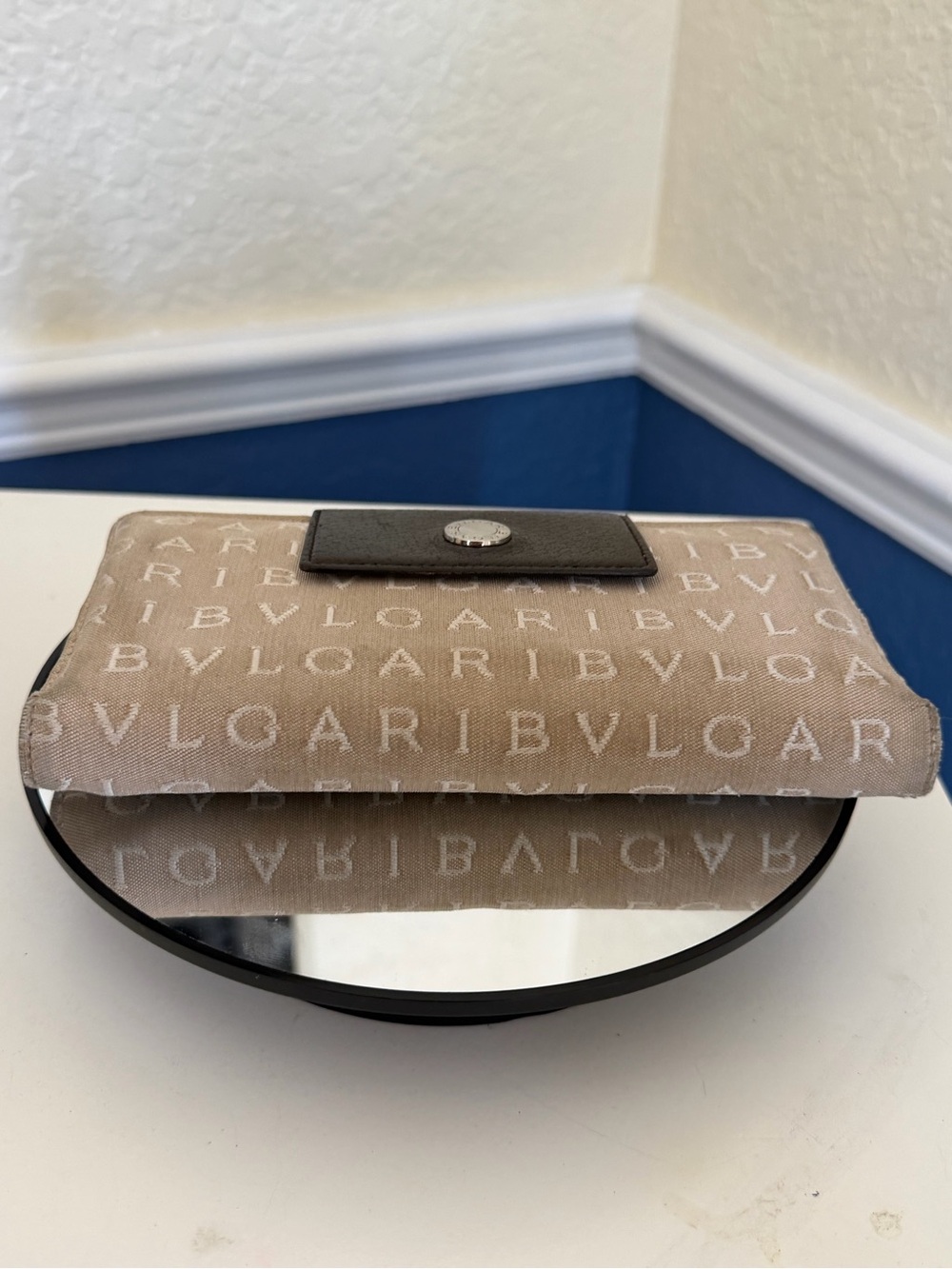 BVLGARI Logomania Monogram Long Trifold Wallet - Picture 7 of 16